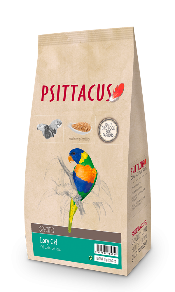 PSITTACUS LORY GEL (SPECIAL LORY MAINTENANCE FOOD) 1kg